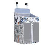 Fruusv Changing Table Diaper Organizer, Nursery Organizer for Baby, Baby Diaper Caddy, Crib Diaper Organizer, Hanging Diaper Caddy, Diaper Storage Solution, Baby Necessity Organizer