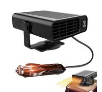 Fruusv Compact Auto Defroster, Vehicle Windshield Heater, Efficient Car Defogger, Function Car Heater, Car Heater for Winter, Powerful Portable Car Heater, Adjustable Heater for Car