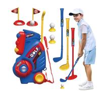 Fruusv Cute Toddler Golf Set, Portable Golf Club Sports Toy, Golfs Sport Toys, Indoor Outdoor Training Game for Kids Backyard Garden Home Birthday Parties, 22x13.5x36.5cm