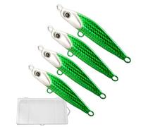 Fruusv Esche Artificiali Per Persico,4 Pezzi Artificiali Simulati Per - Esche per Simulazione di,Per La A Persico E Trota In Acqua Salata E Su Lago E Fiume Con Traina All'aperto