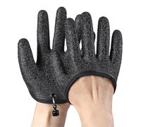 Fruusv Fishing Gloves, Glove for Handling Magnet Release, Puncture-Proof Catfish Catching Fisherman Gear for Professionals Men Women Boyfriend Husband Dad Outdoor Tackle Accessory, 15x20x2cm