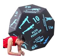 Fruusv Fitness Dice Game Group Exercise Strength Training Activities, Portable Workout Equipment for Home Gym Outdoor Travel Sports Teams, 12x10x10cm, Multicolor