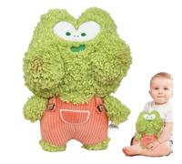 Fruusv Frog - Cute 9,45 pollici Funny Plush Pillow - Soft Stuffed Animal