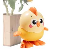 Fruusv Funny Toys Kids, Interactive Jumping Chicken, Animals with Twist Mechanism, Playful Toy for Home Travel Classroom, Ideal for Kindergarten, Nursery, Daycare Activities Easter Present