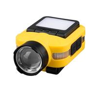Fruusv Hat Clip Light Ricaricabile, Ricaricabile Impermeabile Hat Light, Impermeabile Charging Headlight, Ideale per attività all'aperto Such as Fishing, Hiking, and Camping, With a Waterproof Design