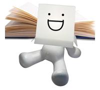 Fruusv Lampada da tavolo Shy Boy, lampada da comodino per bambini, luce notturna per camera da letto, caffetteria, ristorante, lampada notturna da tavolo a forma di cartone animato, simpatica luce