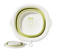 Fruusv Lavabo per bambini, con stampa di cartoni animati, vasca da bagno pieghevole per bambini, vasca da bagno stabile per bottiglia pieghevole per casa e scuola
