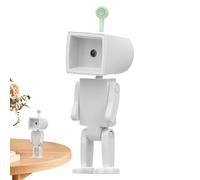 Fruusv Magnetic Night Light, Movable Guarnizioni Astronaut Lamp, Fun Robot Design, Adjustable Desktop Ornament, Soft Ambient Glow, Perfect for Nursery, Studio, Bedroom, and Baby Room