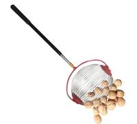 Fruusv Nut Gatherer | Telescopic Rod Nut Harvest Picker Chestnut Roller Collector | Outdoor Manual Tools Pinecone Picker Upper Roller for Gardening for Walnut, Pear