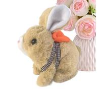 Fruusv Peluche Coniglio | Animale Domestico Interattivo che Abbaia | Robot Coniglio che Cammina Giocattoli Elettrici,Per Famiglia Ragazze Ragazzi Compleanno Gioco Compagno Camera Da