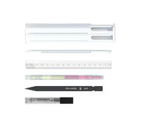 Fruusv Pen Organizer Case, Sturdy Pencil Pouch Box, Multifunctional Pencil Pouch, Hexagon Pencil Pouch, Convenient Pencil Bag, Sturdy Pencil Case For School, Pencil Organizer For Home And Office