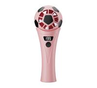 Fruusv Portable Fan Handheld, USB Fan Soccer Shape, Five Speed Cooling with Low Noise, Compact Mini Device with Sturdy Build, Personal Accessory, Outdoor Indoor Solution for Adults Home School Office