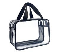 Fruusv Portable Toiletry Bag | Makeup Brushes Organizer | Waterproof Travel Zipper Pouch, Ideal Travel Toiletry Bag for Full-Sized Toiletries, Perfect for -the-Go Grooming