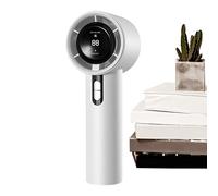 Fruusv Portatile Handheld Fan, Ricaricabile Pocket Handheld Fans, Personal Cooler with Digital Display, High Speed Blower, 100 Speeds Adjustable for Outdoors, Compact, 17,0 x 5,8 x 6,05 cm