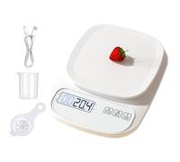 Fruusv Scale, High-Precision Food Scale With LCD Display, Coffee Scale, Scales Digital Weight Grams, High-Precision Kitchen Electronic Scale, Waterproof For Meal Prep