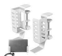 Fruusv Side Desk Laptop Organizer, Adjustable Laptop Holder, No Drilling