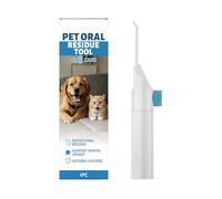 Fruusv Strumento di pulizia dentale per cani, detergente portatile e morbido per macchie, pulitore ad ultrasuoni per cani, igiene dentale, per gatti e cuccioli di tutte le dimensioni, ideale per