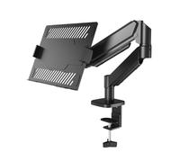 Fruusv Supporto regolabile per computer portatile, supporto telescopico per tablet, supporto per laptop da 30,5 x 20,3 cm con base antiscivolo, design pieghevole in alluminio, regolazione 'altezza