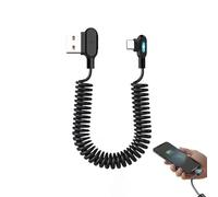 Fruusv Tipo C Charge Cavi Retractable Highly Elastic - Tipo C Fast Chsarging Cord | for Trailer RV Truck Sedans Pickup Men Women Husband Sson Daughter Family Friends