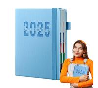 Fruusv To Do Notes 2025, 365 Days 2025 Planner, Diary Notepad, Multipurpose Note Book, Things to Do Notebook for Business, Annual Monthly Plan, 14.5x21.5cm/5.71x8.46 inches
