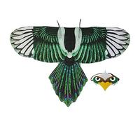 Fruusv Uccello Costume, Gufo Wings Dress-Up Cape With Facepiece, Regolabile Shoulder Straps, Soft Chiffon For Boys & Girls Ages 3-8, Soft & Lightweight Panno Fabric,46,46 x 25,59 Inches