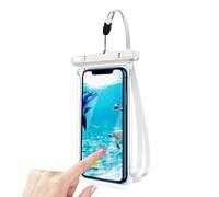 Fruusv Waterproof Phone Pouch, Clear Floating Touchscreen Waterproof, Lightweight Dustproof Bag, Ideal for Travel, Vacation, Hiking, Cruise, Swimming, Snorkeling, Kayaking, 6.8-inch