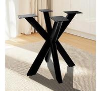 Fruyyzl Gambe per Tavolo, Piedini per Mobili Forma Rotonda 68 Wx71 cm H, Gambe Tavolo Ferro Resistente, Piedi per Tavolo per Tavoli da Pranzo Fai da Te, Scrivanie Moderne, Comodini