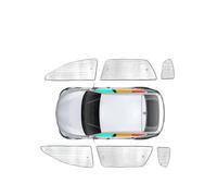 FRVVPL Tendine Parasole Auto per Chrysler per Città per Paese per Mini per Van 2008-2016 Parasole per Auto Personalizzato Anti-UV