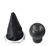 FRVVPL Testa Pomello Leva Cambio Pomello Del Cambio A 5 Marce Per Auto Boccola Della Leva Copertura Antipolvere Per Suzuki Per Swift 2005-2010 S-Cross SX4 ALTO(D-Black-Black-line)