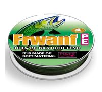Frwanf Lenza intrecciata per pesca Colore che non sbiadisce mai 100 m-2000 m 6-300 lb Lenza in PE super resistente Resistente all'abrasione Filo da pesca Zero Stretch