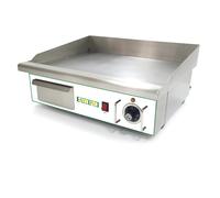 Fry top elettrico piastra liscia mm 552X366 bistecchiera professionale MF V 230