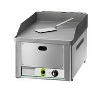 Fry top liscio professionale a gas da banco cm 36x60x30 RS1149
