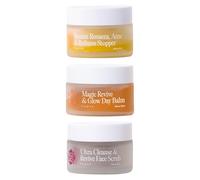 Frøya Organics The Complete Blemish System da donna, include balsamo da giorno Magic Revive & Glow, esfoliante viso ultra detergente e rivitalizzante, rosacea istantanea, acne e arrossamenti, 60