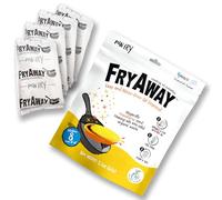 FryAway Solidificatore per olio da cucina in polvere, 100% per smaltimento dell'olio da cucina a base vegetale, solidifica fino a 2 tazze di olio per uso, 4 ct per confezione - 8 tazze/2 litri)