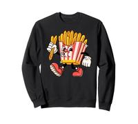 Fryday Everyday Retro Foodie, Funny French Fries Felpa