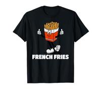 Fryday Everyday Retro Foodie, Funny French Fries Maglietta