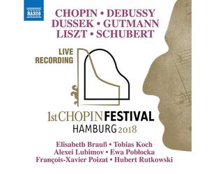 Fryderyk Chopin Chopin/Debussy/Dussek/Gutmann/Liszt/Schubert: 1st Chopin... (CD)