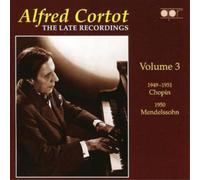 Fryderyk Chopin Late Recordings Vol. 3, The (Cortot) (CD) Album