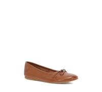 Frye Emma Ballet - Scarpe basse da donna, in pelle, design classico, senza lacci, comode da indossare tutti i giorni, stile elegante e versatile, Dark Latte - Pelle di Vitello Baby, 38-39 EU