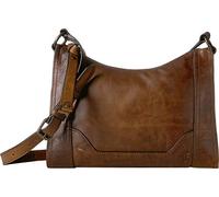 Frye Melissa, Borsa a tracolla con zip, Marrone scuro, Taglia unica