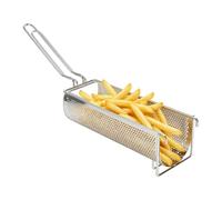 Fryer Basket With Handle, 30cm Stainless Steel Frying Strainer Basket