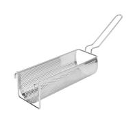 Fryer Basket with Handle 30cm Steel Food Oil Filter Strainer Tray