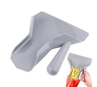 Fryer Shovel Tool - French Fry Serving Scoop, Cooking Hand Tool | Food Handling Device, Snack Portioning Spade for Kitchen Use, Commercial Line, Fast Meals, Ice Bin, Chicken Fry Station