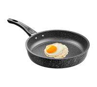 Frying Pan, Induction Nonstick Pan, Metal Kitchen Cookware, Ceramic Stove Cooking Tool, Omelet Steak Fish Egg for Apartment Restaurant Home Chef Use, 10.24x7.48x7.48 inches