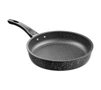 Frying Pan, Induction Nonstick Skillet, Metal Cookware Tool, Scratch-Resistant Exterior, Even Heat Distribution, Ideal for Eggs, Steak, Fish, Omelets, Apartment, Home, Restaurant, Black Color