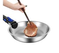 Frying Pan Nonstick, Stainless Steel Skillet, Portable Cookware Detachable Handle, Non Stick Pan for Easy Cooking and Storage, RV Kitchen Camping Outdoor Use, 10.24 inches