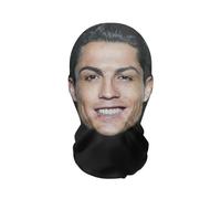 Fryloo Cappello da Pescatore Berretto 3D Stampato Full Head Mask Funny Elastic Mesh Cosplay Party Festival Costume Unisex Moda Cappello-8