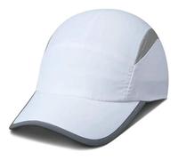 Fryloo Cappello da Pescatore Berretto Baseball Corsa Ad Asciugatura Rapida Pesca Estivo per Il Sole Unisex Uomo Donna Sport Fantastici Ricamati-bianco-55-58 Cm