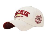 Fryloo Cappello da Pescatore Berretto Baseball Top Morbido 3D Ricamato Sole Unisex Uomini Donne Coppia Moda all-Match-Beige