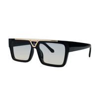 Fryloo Occhiali da Sole,Occhiali Sole polarizzati Quadrati Oversized Uomini, Punk Uv400 Ombre All'aperto